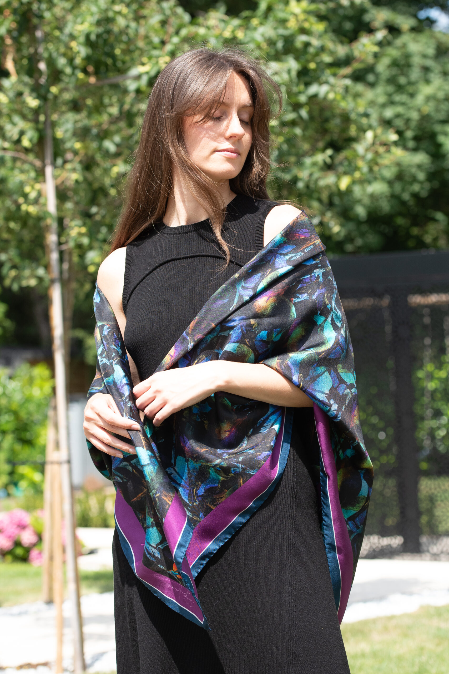 SCARF 4- HEART OF THE ORCHARD - Image 5